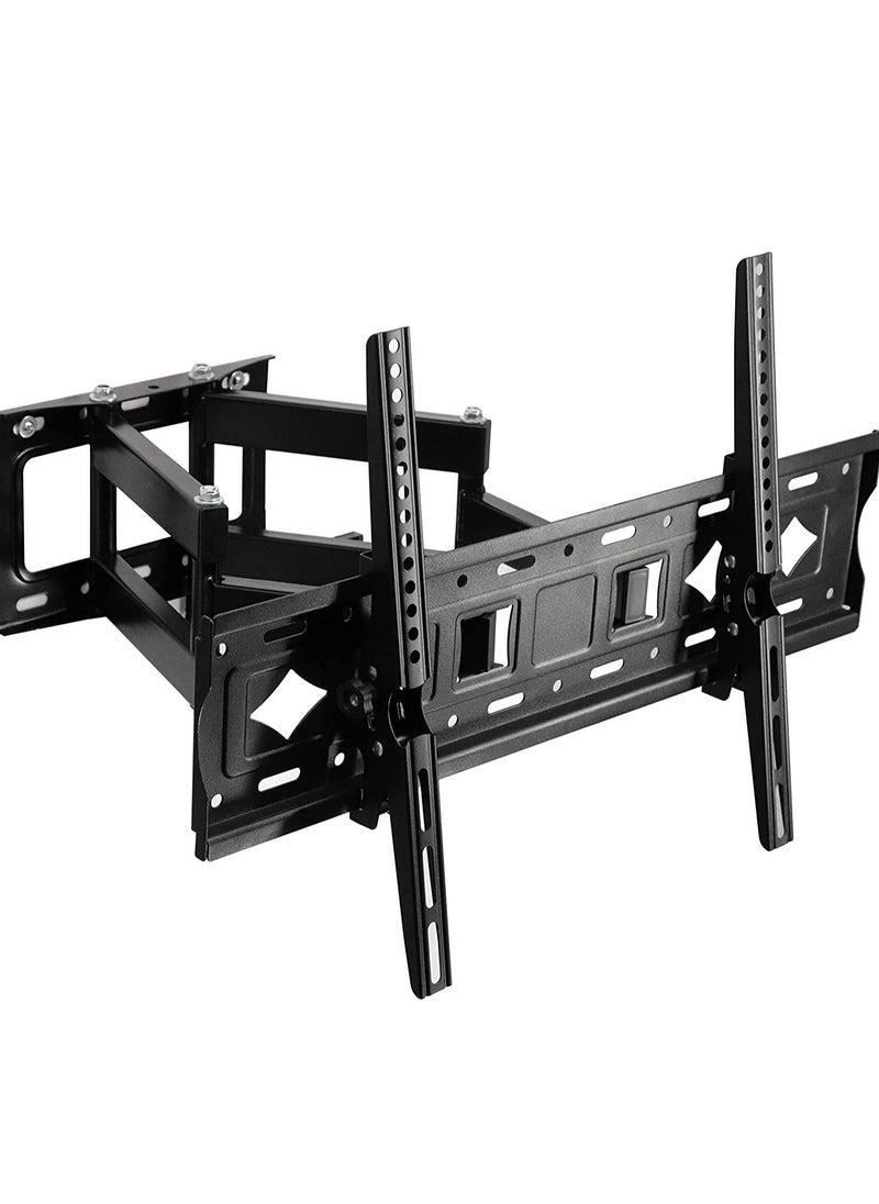 Full Motion TV Wall Mount for Most 32-80 inch TV, Swivel and Tilt TV Mount with Rugged Double Arm Bracket, Universal TV Stand Holds Up to 40kg, VESA 600x400mm - Image 1
