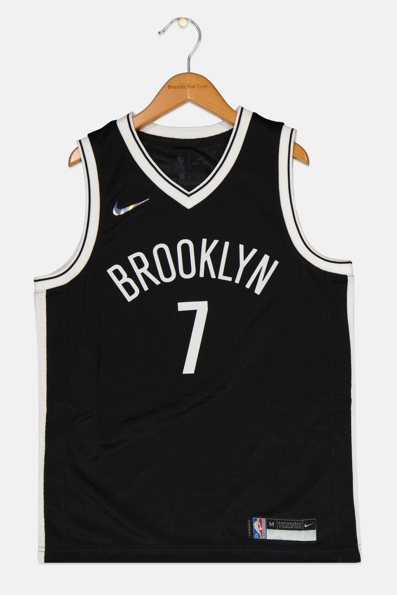 Nike Nike x NBA Kids Boy Brooklyn Durant Swingman Jersey, Black  - Image 1