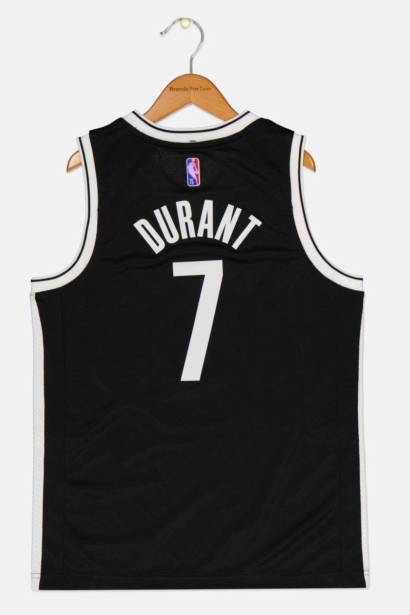 Nike Nike x NBA Kids Boy Brooklyn Durant Swingman Jersey, Black  - Image 2