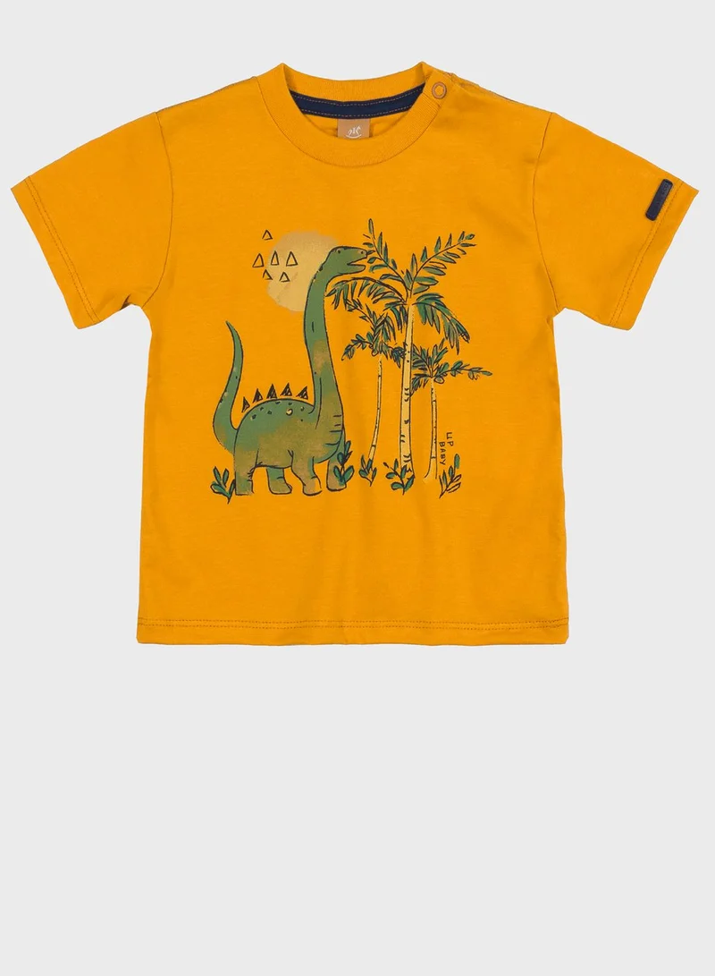 Up Baby Infant Printed Causal Short Set