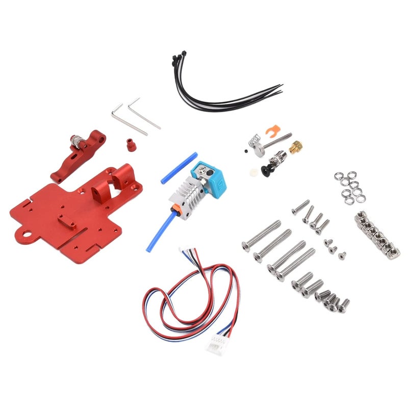 دعم تركيب لوحة البثق ذات التروس المزدوجة للطابعة ثلاثية الأبعاد من الألومينا عالية الحرارة والفولاذ المصنوع بأدوات التحكم الرقمي - Image 4