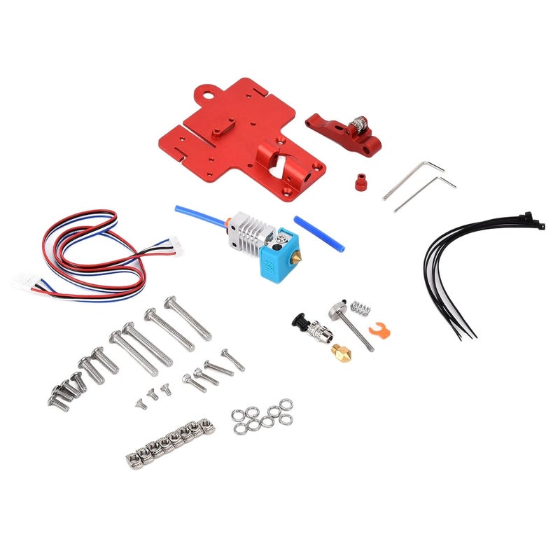 دعم تركيب لوحة البثق ذات التروس المزدوجة للطابعة ثلاثية الأبعاد من الألومينا عالية الحرارة والفولاذ المصنوع بأدوات التحكم الرقمي - Image 2