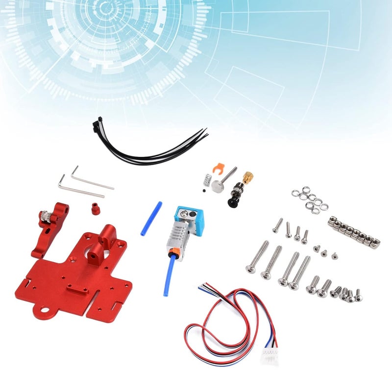 دعم تركيب لوحة البثق ذات التروس المزدوجة للطابعة ثلاثية الأبعاد من الألومينا عالية الحرارة والفولاذ المصنوع بأدوات التحكم الرقمي - Image 5