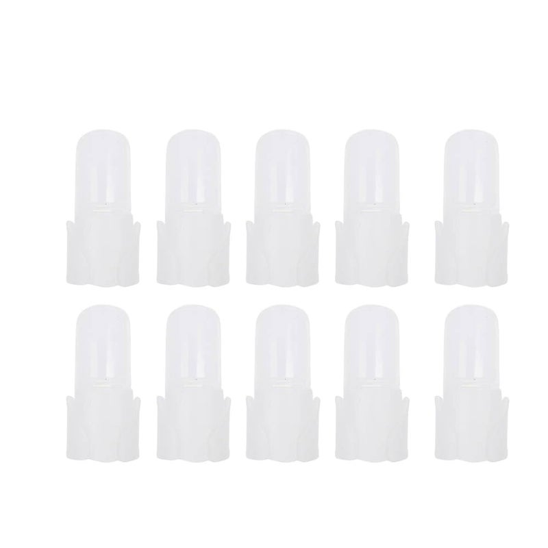 FILFEEL Nail Polish Protector 20Pcs Manicure Cover Finger Varnish Nail Art Tips Clip Holder
