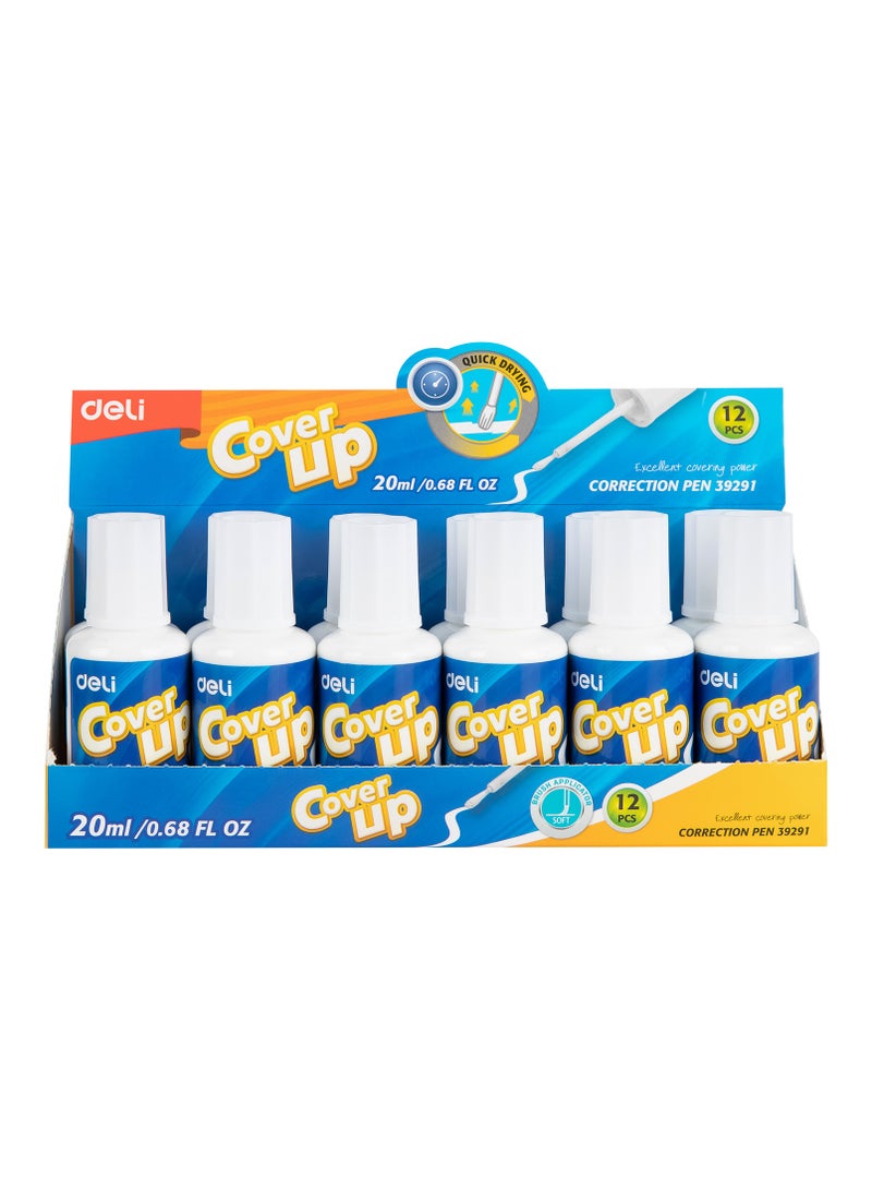 ديلي سائل تصحيح المدرسة من ديلي - 20 مل، سريع الجفاف، ابيض، E39291 - Image 4