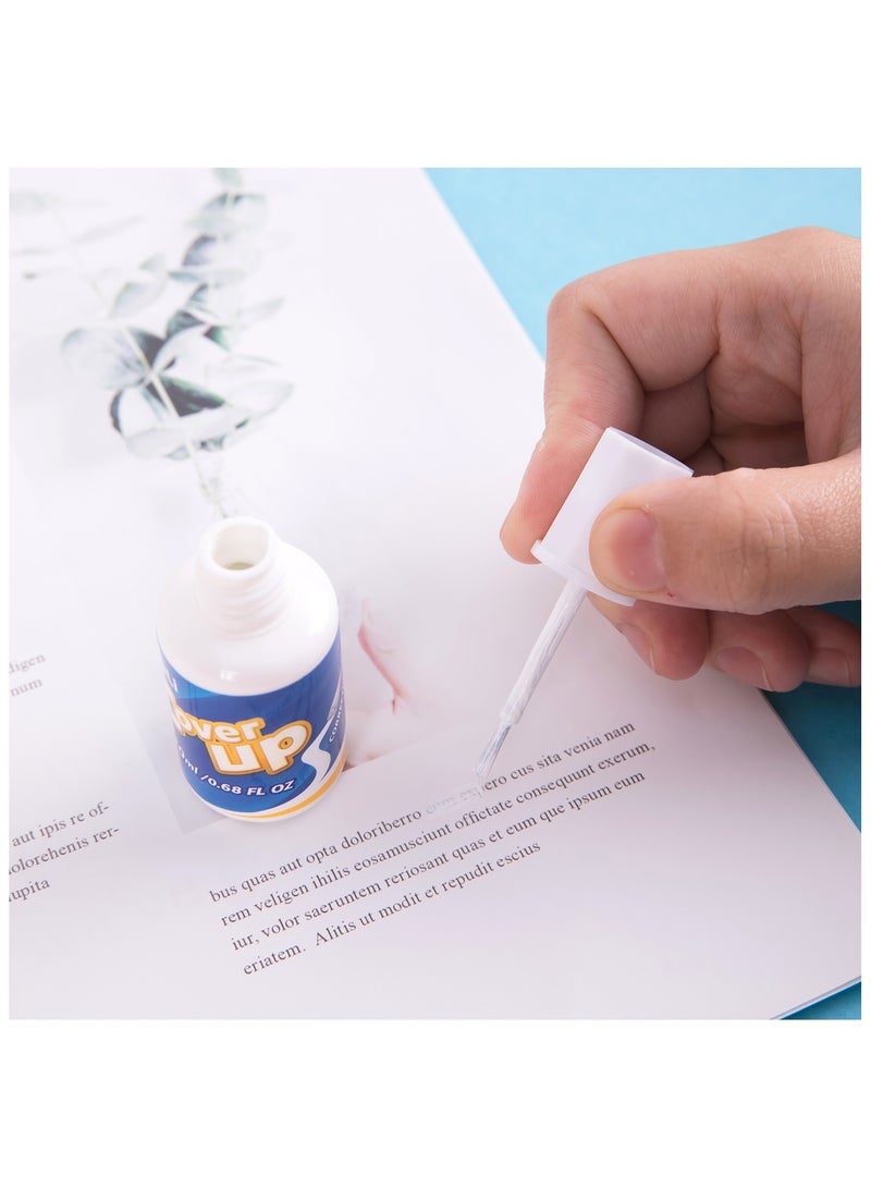 ديلي سائل تصحيح المدرسة من ديلي - 20 مل، سريع الجفاف، ابيض، E39291 - Image 5