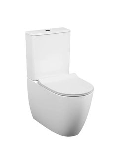 VitrA Rimless Floor Standing WC Toilet 65 cm (D) - Glossy White