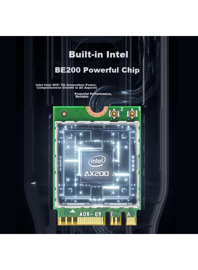 Eb-link Intel Be200 Chip Laptop Wireless Network Card, 8774m M.2 Interface, Wifi 7 Gigabit Tri-band Network Card, Bluetooth 5.4, Internal Computer Module - Image 5