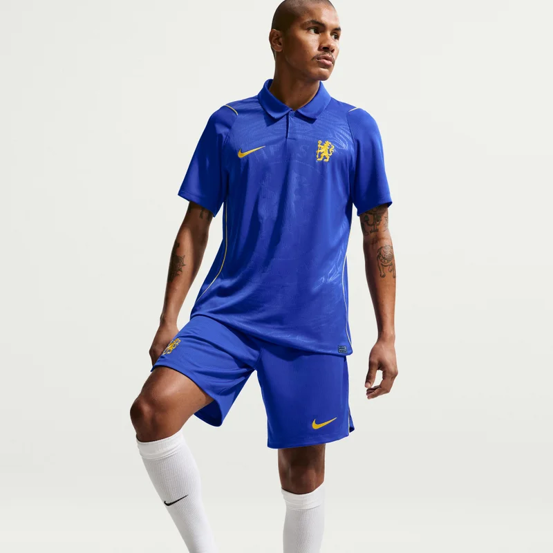 Nike Blue Men's Chelsea 26/27 Home Replica Football Shorts for Men | Best Price UAE