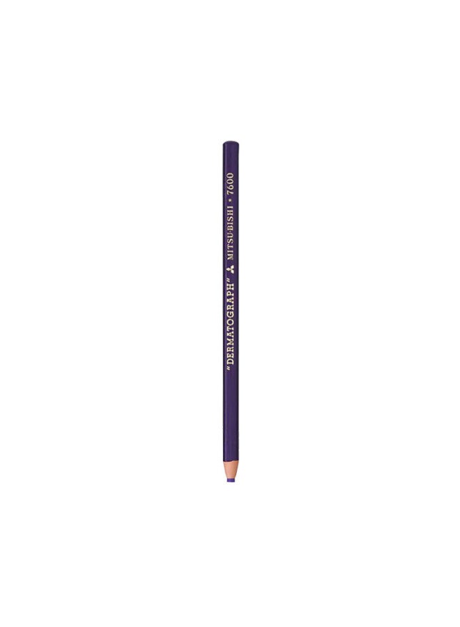 Uni Mitsubishi Oil-based Marking Pen, Eco-friendly Tear-off Roll Paper 7600, Industrial Marking Pen (writable Film/glass/leather/metal, Etc.), Purple, Single Pen - Image 1