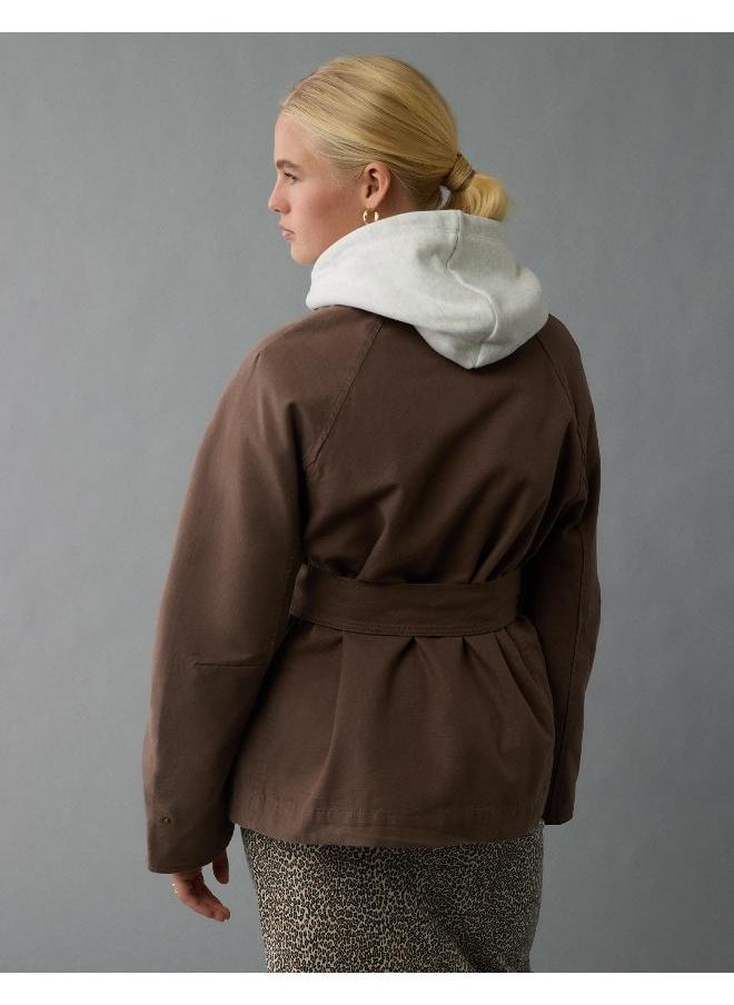 American Eagle - AE Canvas Utility Jacket - Image 1