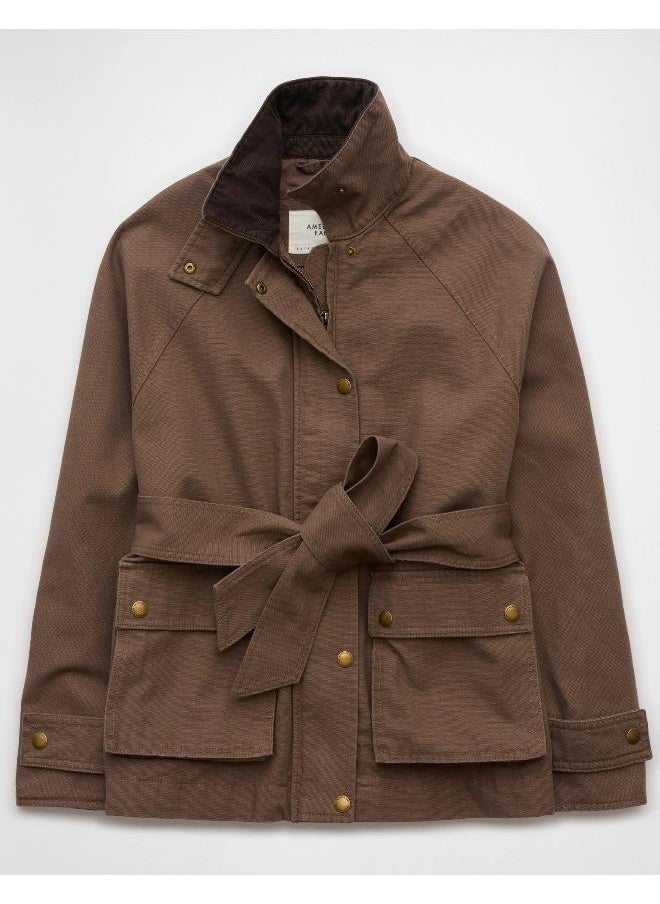 American Eagle - AE Canvas Utility Jacket - Image 1