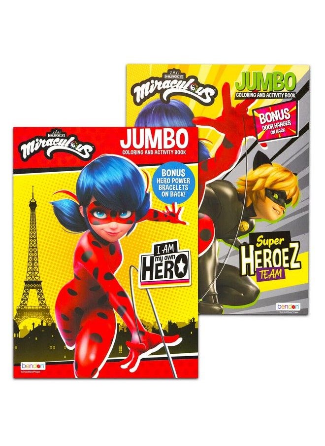 Miraculous Disney Bundle Miraculous Ladybug Activity Set For Kids With 80Pg Coloring Book Grab N Go Play Pack Imagine Ink Stickers And More (Miraculous Party Supplies)  - Image 3