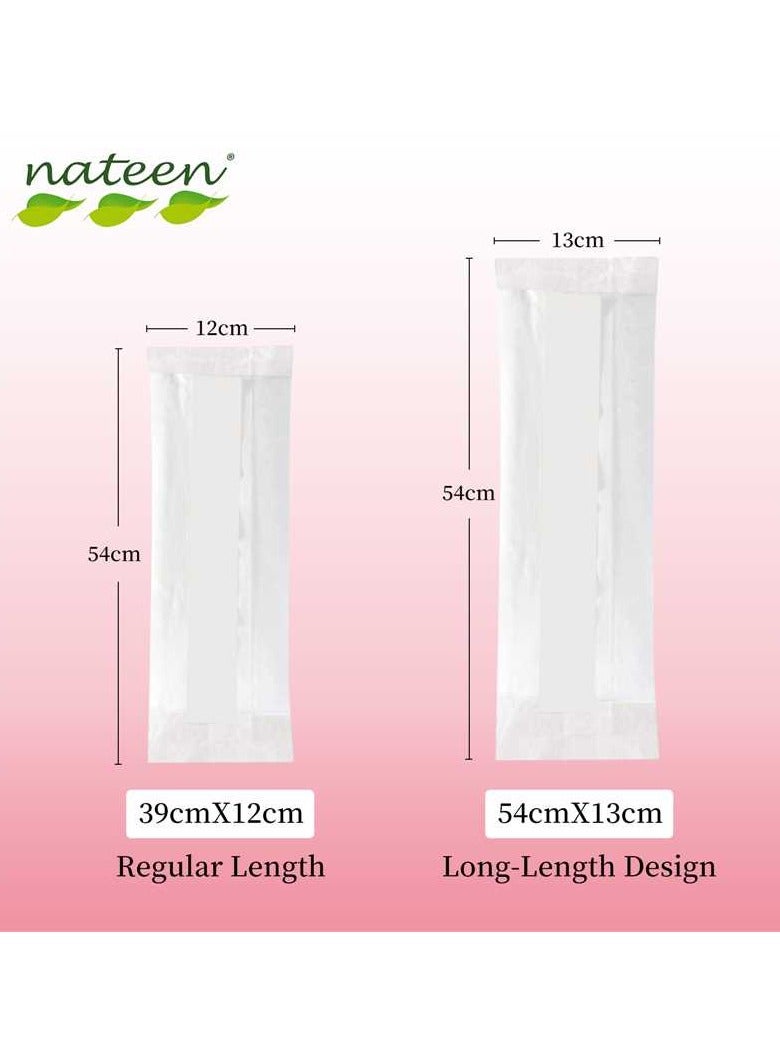 Nateen Soft Incontinence Pads for Bladder Leaks & Postpartum for Women, Booster Pad for Adult Diaper and Adult Diaper Pants.Extra  Absorbency, Regular Length, Sensitive Care-36 count - Image 5