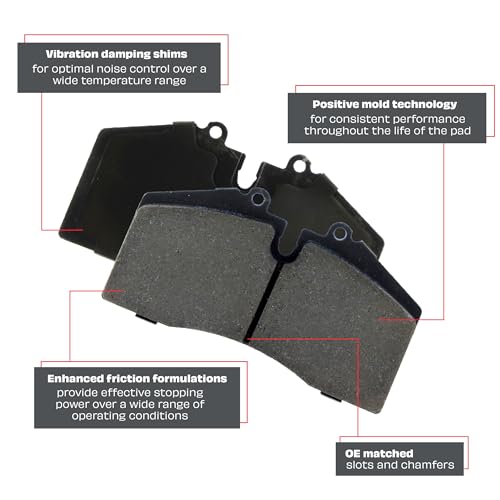 StopTech 309.09610 Sport Brake Pads with Shims and Hardware - Image 4