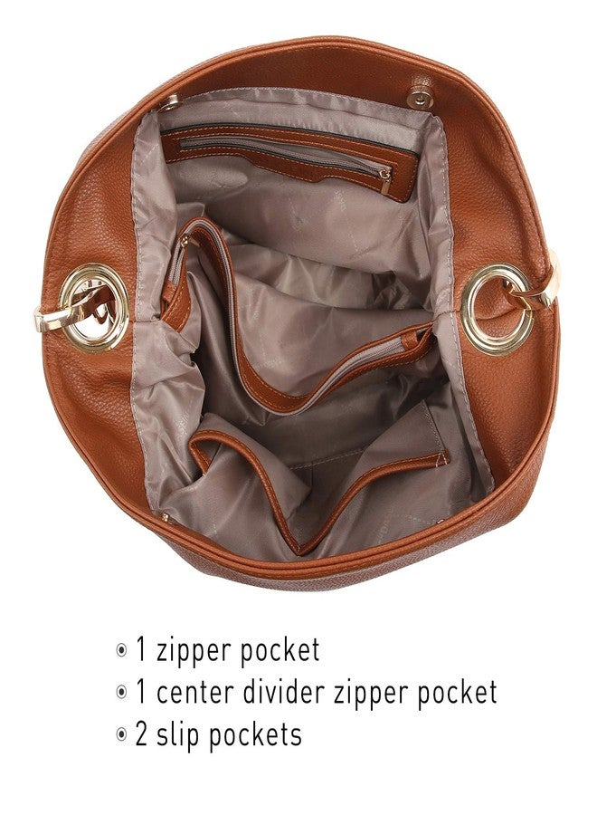 داسين حقائب داسين هوبو للنساء، حقائب يد من الجلد الصناعي الناعم، حقائب كتف واسعة، حقيبة يد بمقبض علوي - Image 5