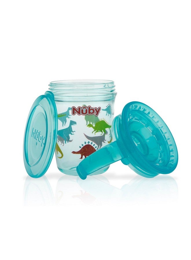 Nuby Tritan No Spill 2 Handle 360 Degree Printed Wonder Cup, Prints May Vary, 1pk - Image 4