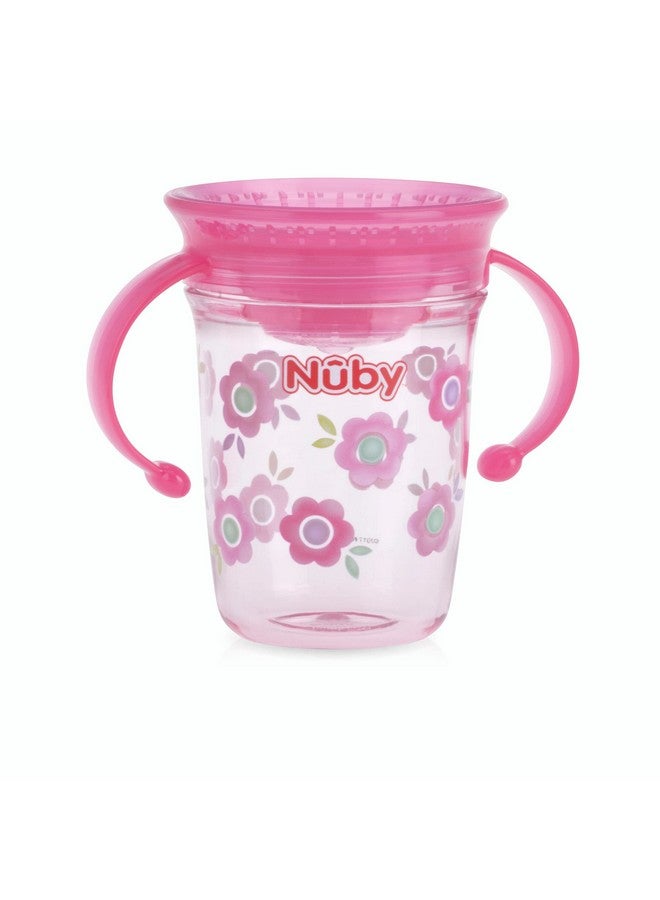 Nuby Tritan No Spill 2 Handle 360 Degree Printed Wonder Cup, Prints May Vary, 1pk - Image 1