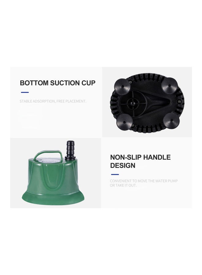 Generic Submersible Water Mini Fountain Pump Green/Black  - Image 3