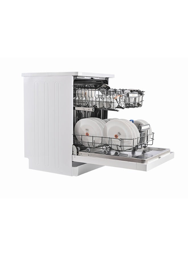 جنرال سوبريم غسالة صحون ,6 برامج,13 مكان,2 رف,تجفيف,نصف تحميل,أبيض GSDW1326WVT - Image 5