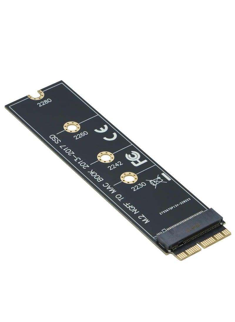 ماركة غير محددة محول ترقية M.2 NVMe SSD الى 12+16 دبوس لجهاز ماك بوك اير (2013-2017 عام) A1465 A1466 وماك برو (اواخر 2013-2015 عام)  - Image 5