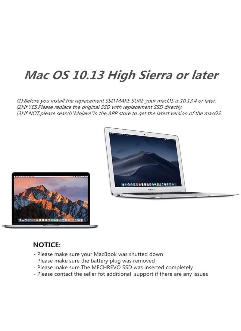 Generic - M.2 NVMe SSD to 12+16 Pin Upgrade Adapter for MacBook Air (2013-2017) A1465 A1466 and Mac Pro (Late 2013-2015) - Image 1