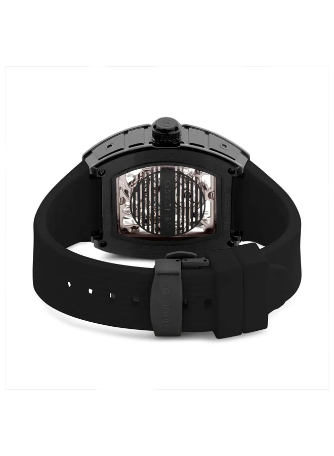CERRUTI 1881 Ovaro 51mm Skeleton Dial Men's Watch