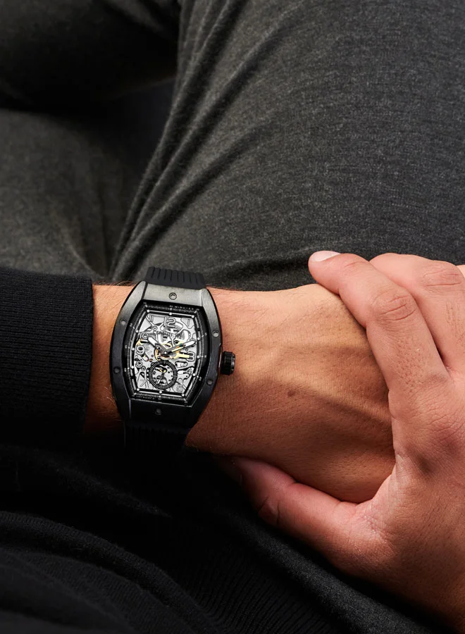 CERRUTI 1881 Ovaro 51mm Skeleton Dial Men's Watch