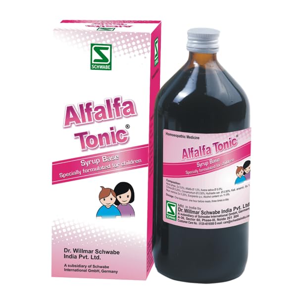 Schwabe Dr.Willmar Schwabe Alfalfa Tonic-Paediatric 500Ml - Image 2