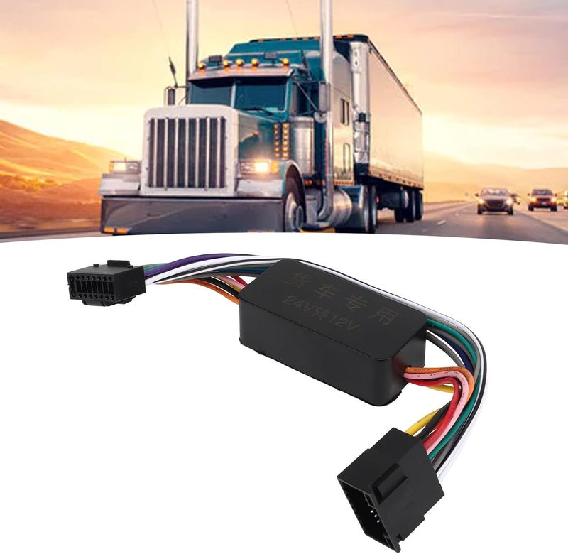 klarako 24V to 12V,Truck 24V to 12V Voltage Buck Converter Volt Converter Transformer Reduction Module for Android Host - Image 5