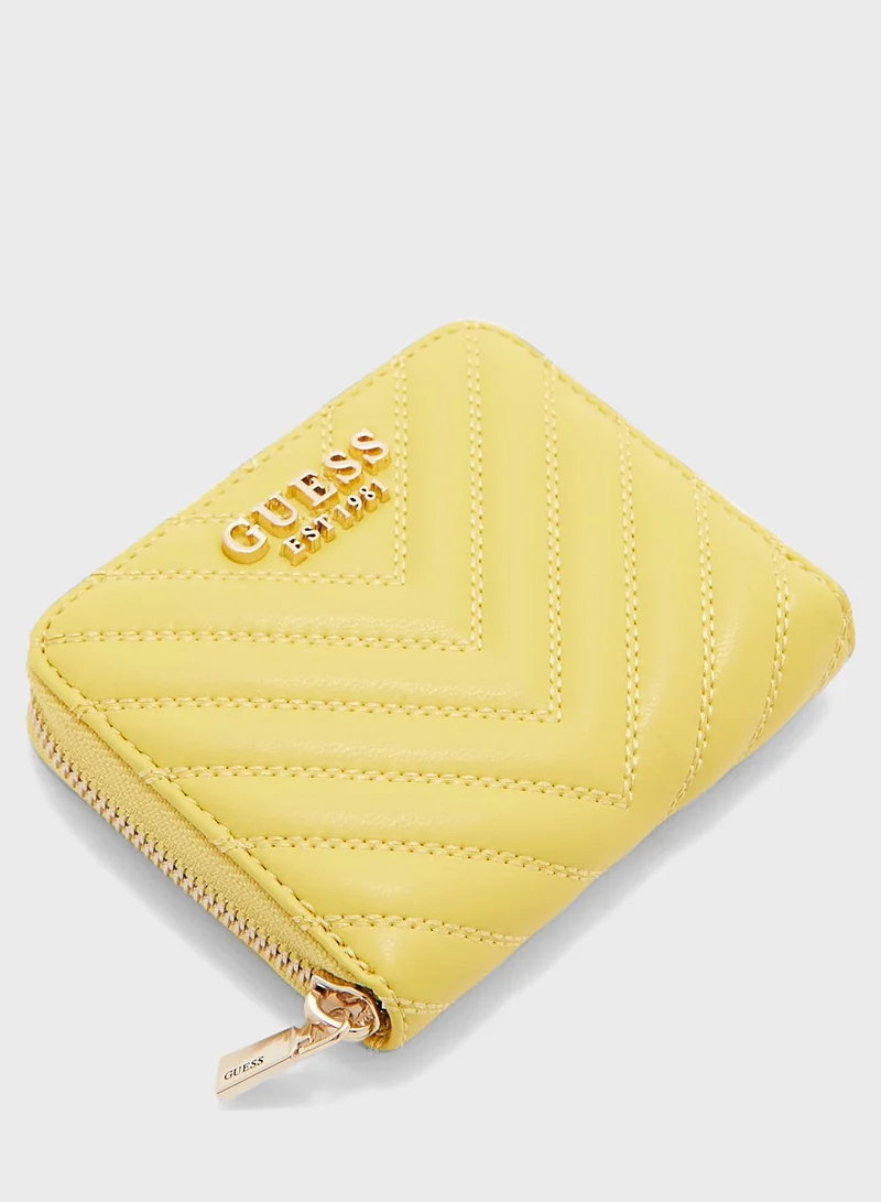 GUESS Zip Around Purse