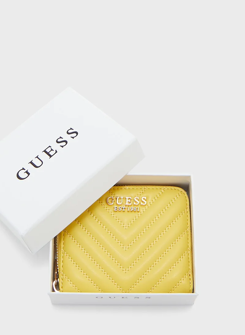 GUESS Zip Around Purse