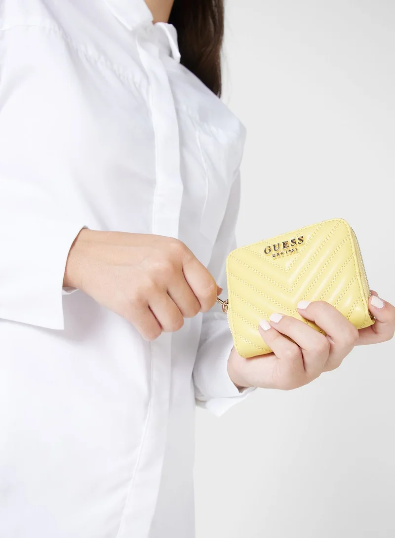 GUESS Zip Around Purse