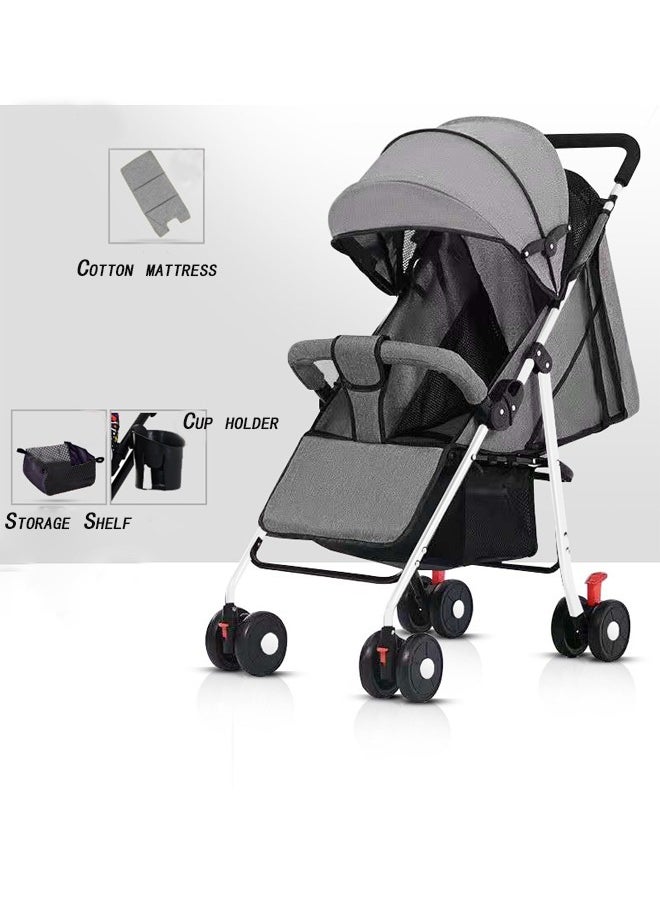 LO.BABY.VE - 2-in-1 Convertible Baby Stroller with Bassinet Mode - Toddler Stroller Seat - Image 1