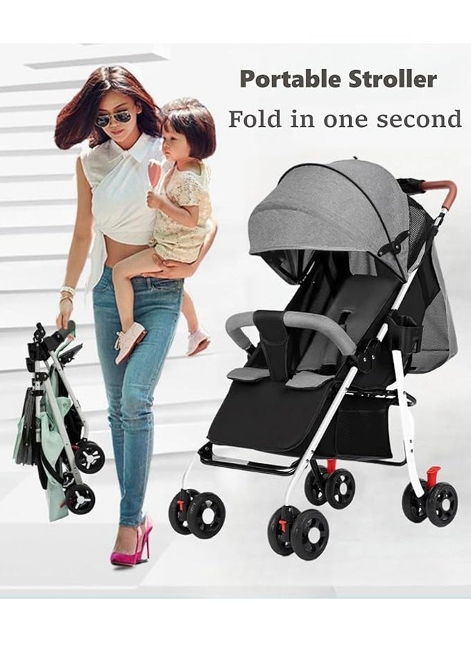 LO.BABY.VE - 2-in-1 Convertible Baby Stroller with Bassinet Mode - Toddler Stroller Seat - Image 1