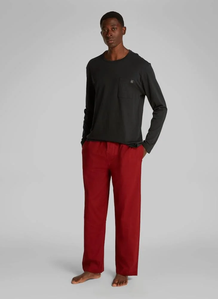 CALVIN KLEIN Crew Neck T-Shirt & Pants Set