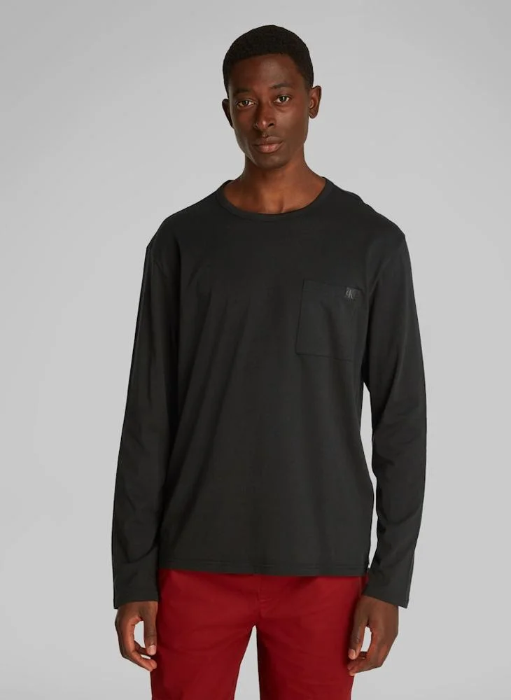 CALVIN KLEIN Crew Neck T-Shirt & Pants Set