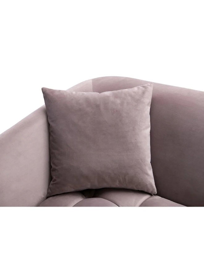 كستم ديكو أريكة داجنهام المخملية ذات الذراع الدائرية - أريكة مُنجدة مُخصصة لغرفة المعيشة، بتصميم أنيق وراحة فائقة - Image 2