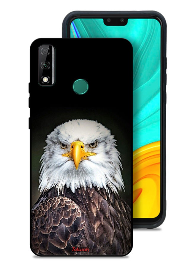 Tolwak غطاء حماية لهاتف هواوي Y8s - تصميم نسر - Image 1