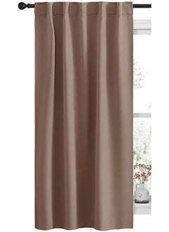 Cartela Curtains ستائر تعتيم الغرفة بشريط 132 عرض × 214 ارتفاع  - Image 2