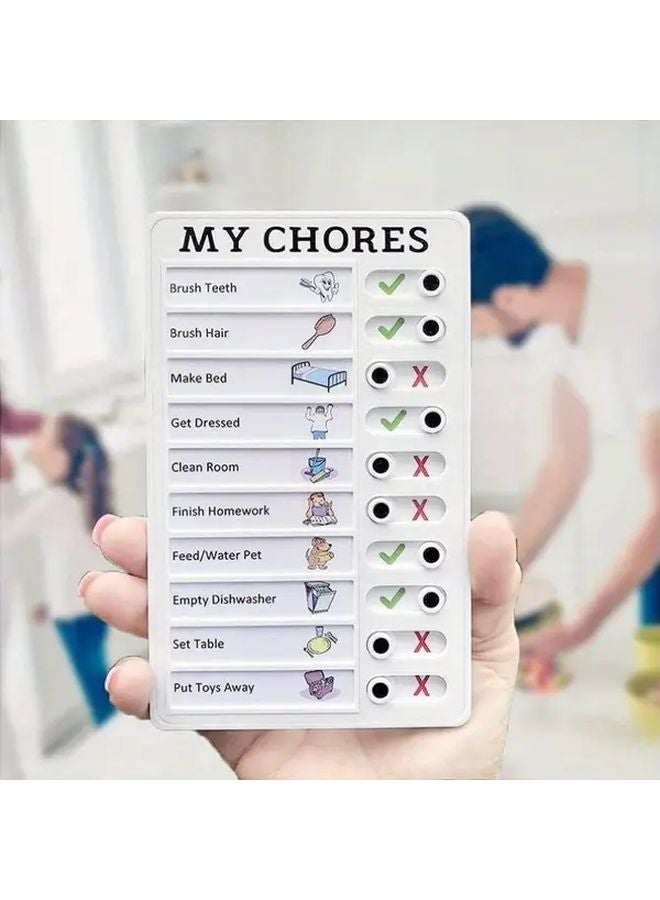 1 قطعة قائمة مهام يومية قابلة للفصل لوحة مهام محمولة لوحة مذكرات مثقوبة ديكور منزلي - Image 2