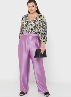 Vero Moda Curve Puff Sleeve V-Neck Top  - Image 4