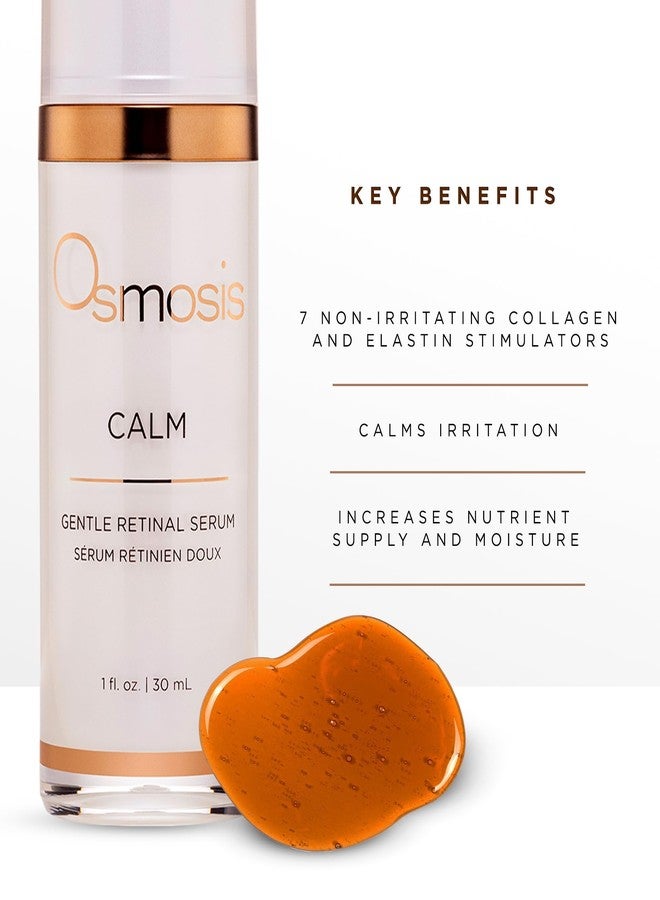 Osmosis CALM Gentle Retinal Facial Serum with Soothing Vitamin A for Aging, Sensitive, Dry, Irritated and Sensitive Skin, 1 Oz - Image 3
