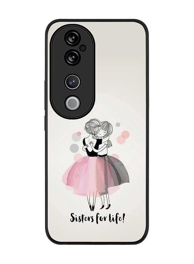 Stylizedd For vivo V40 5G /vivo V40 Pro Case,Slim fit Camera Protection, Shockproof Thin Phone cover - Sisters For Life! - Image 1