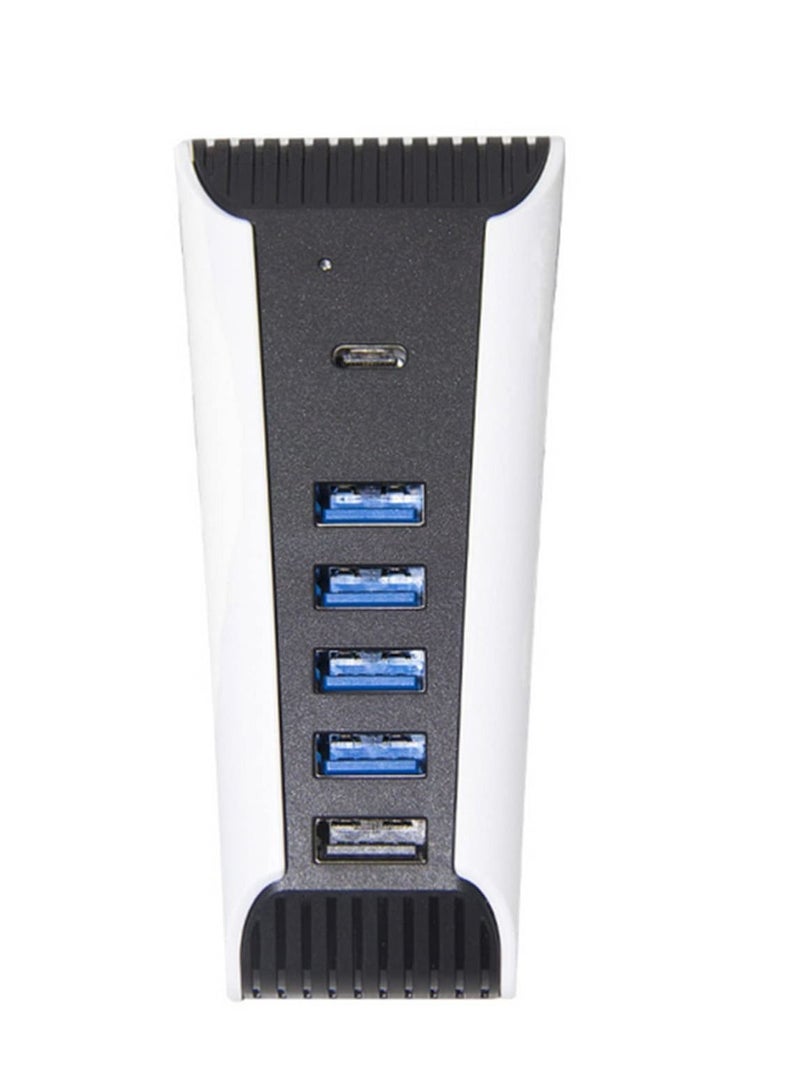 1 to 5 Multi Ports USB Hub for PS5 Playstation5 USB3.0 Console Import Splitter Expander Adapter Expander Adapter Digital Edition  - Image 3