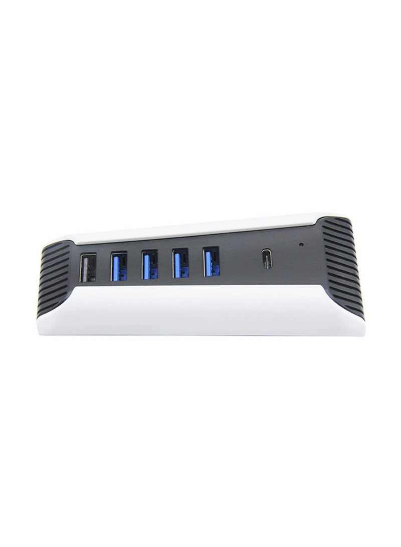 1 to 5 Multi Ports USB Hub for PS5 Playstation5 USB3.0 Console Import Splitter Expander Adapter Expander Adapter Digital Edition  - Image 2