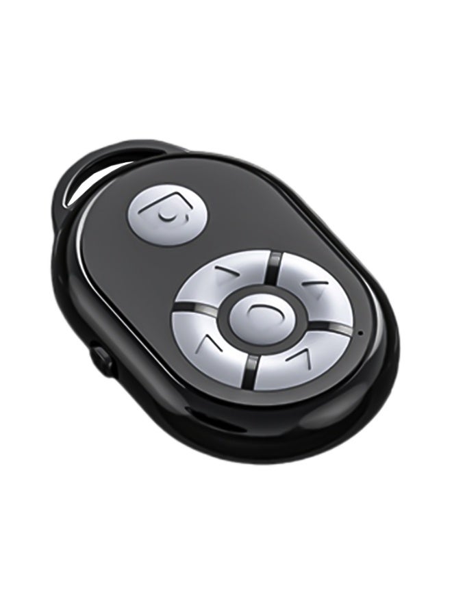 حلقة تمرير للتحكم عن بعد (ريموت كنترول) بالبلوتوث للتصوير الاحترافي وتطبيقات التواصل الاجتماعي | تحكم كامل بصفحات تيك توك، القراءة الإلكترونية، ومصراع الكاميرا | متوافق عالمياً (iOS/Android)-تحكم عن بعد- للكاميرا-أداة محتوى السوشيال ميديا-أداة تصوير محمولة - Image 1