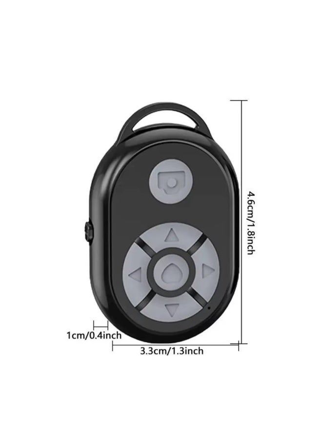 حلقة تمرير للتحكم عن بعد (ريموت كنترول) بالبلوتوث للتصوير الاحترافي وتطبيقات التواصل الاجتماعي | تحكم كامل بصفحات تيك توك، القراءة الإلكترونية، ومصراع الكاميرا | متوافق عالمياً (iOS/Android)-تحكم عن بعد- للكاميرا-أداة محتوى السوشيال ميديا-أداة تصوير محمولة - Image 2