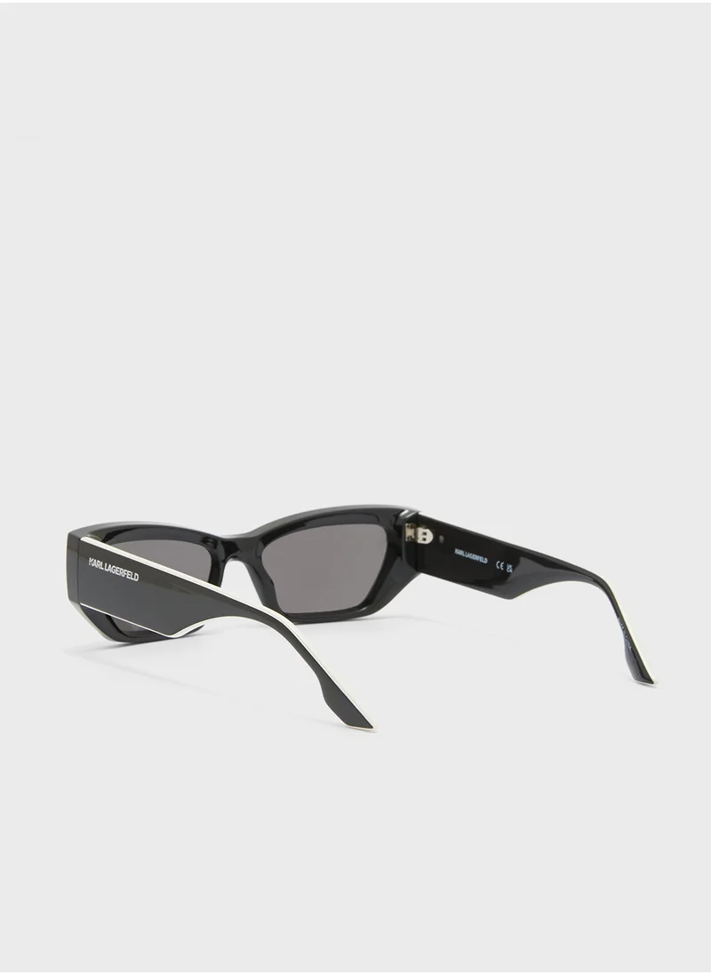 كارل لاغرفيلد Modified Rectangle Sunglasses