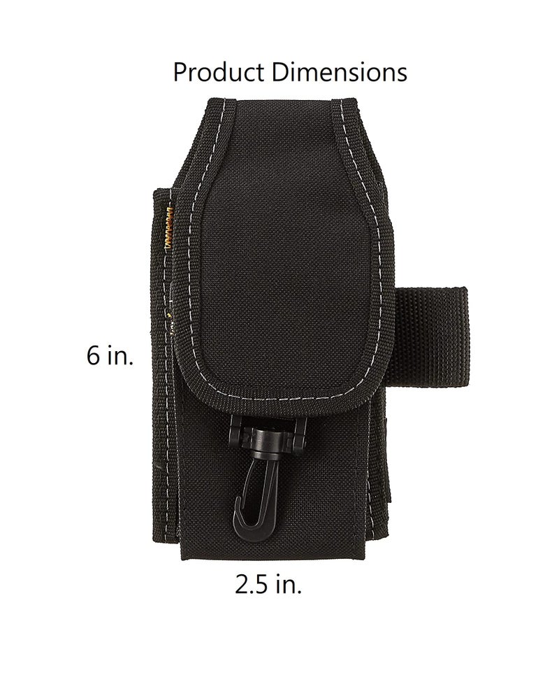 Custom Leathercraft CLC Custom LeatherCraft 5-Pocket Cell Phone/Tool Holder - 1105  - Image 3